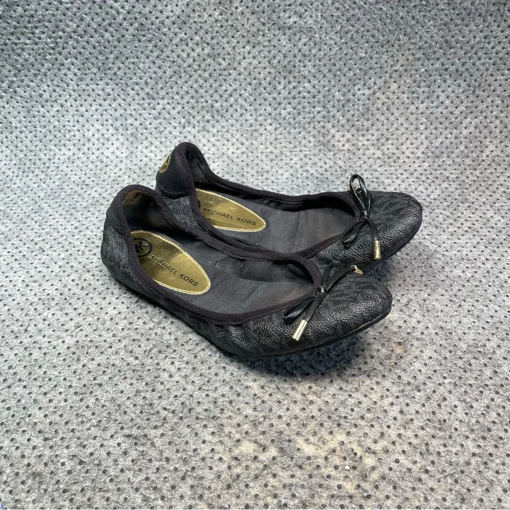 Michael Kors Black Ballet Flats Size 6 Women’s